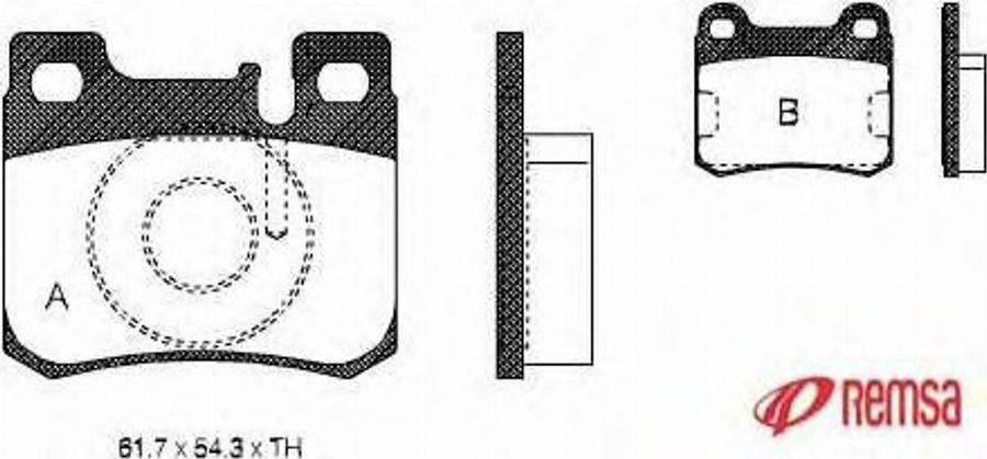 Metzger 015720 - Тормозные колодки, дисковые, комплект autospares.lv