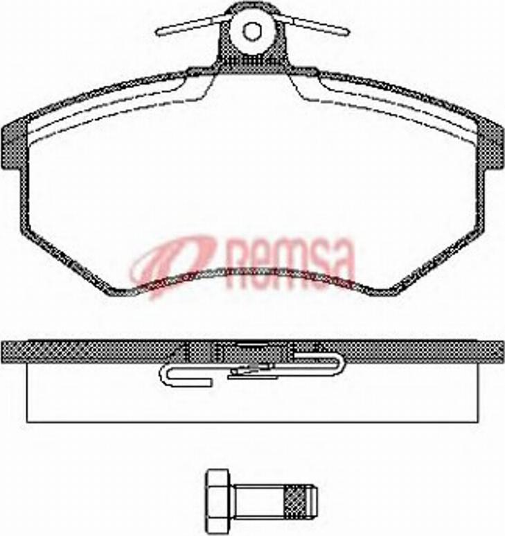 Metzger 0134.00 - Тормозные колодки, дисковые, комплект autospares.lv