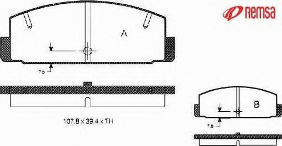 Metzger 017910 - Тормозные колодки, дисковые, комплект autospares.lv