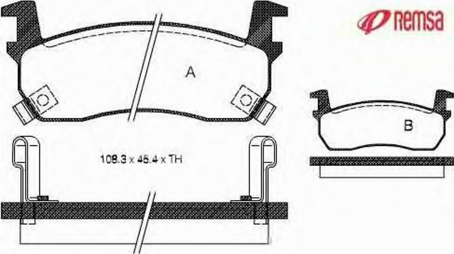 Metzger 017402 - Тормозные колодки, дисковые, комплект autospares.lv