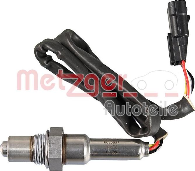 Metzger 0895637 - Лямбда-зонд, датчик кислорода autospares.lv