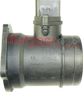 Metzger 0890186 - Датчик потока, массы воздуха autospares.lv