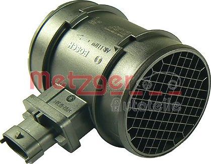 Metzger 0890256 - Датчик потока, массы воздуха autospares.lv