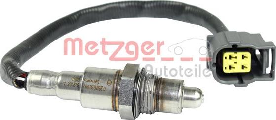 Metzger 0893435 - Лямбда-зонд, датчик кислорода autospares.lv