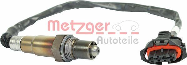 Metzger 0893662 - Лямбда-зонд, датчик кислорода autospares.lv