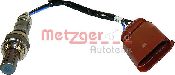 Metzger 0893091 - Лямбда-зонд, датчик кислорода autospares.lv