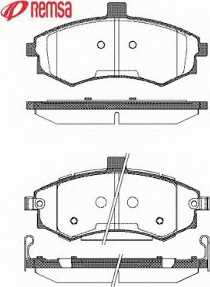 Metzger 0893.02 - Тормозные колодки, дисковые, комплект autospares.lv