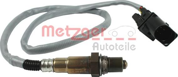 Metzger 0893183 - Лямбда-зонд, датчик кислорода autospares.lv