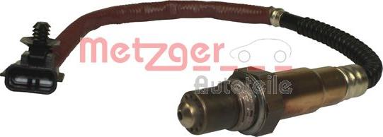 Metzger 0893335 - Лямбда-зонд, датчик кислорода autospares.lv