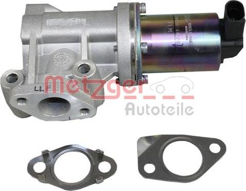 Metzger 0892052 - Клапан возврата ОГ autospares.lv