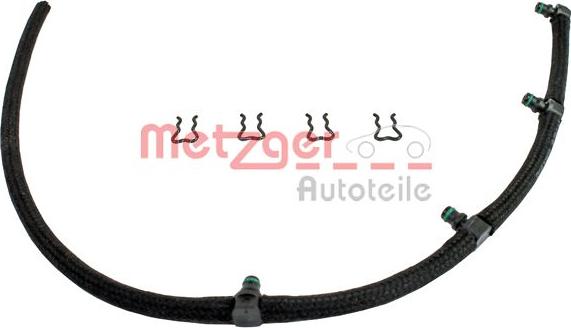 Metzger 0840044 - Шланг, распределение топлива autospares.lv