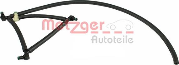 Metzger 0840058 - Шланг, распределение топлива autospares.lv