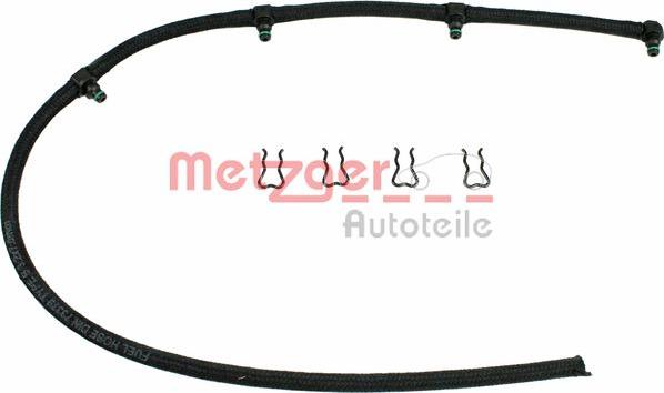 Metzger 0840006 - Шланг, распределение топлива autospares.lv