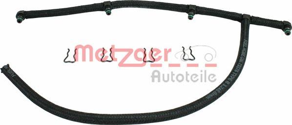 Metzger 0840016 - Шланг, распределение топлива autospares.lv