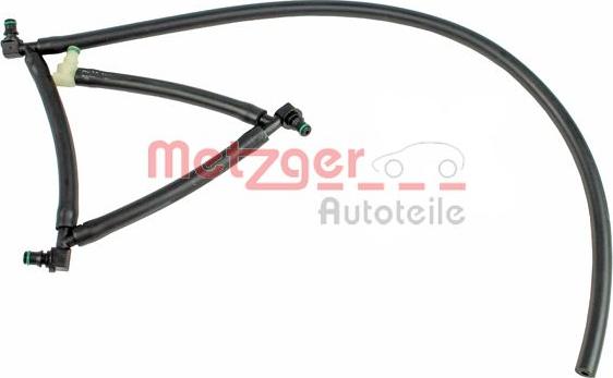 Metzger 0840033 - Шланг, распределение топлива autospares.lv