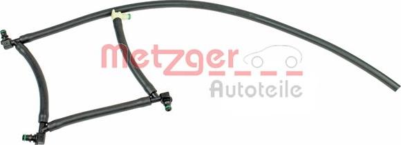 Metzger 0840028 - Шланг, распределение топлива autospares.lv