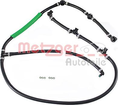 Metzger 0840144 - Шланг, распределение топлива autospares.lv