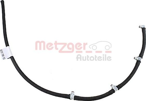 Metzger 0840128 - Шланг, распределение топлива autospares.lv