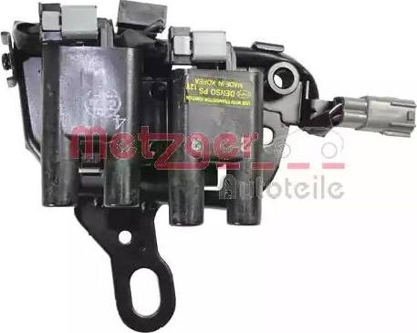 Metzger 0880403 - Катушка зажигания autospares.lv