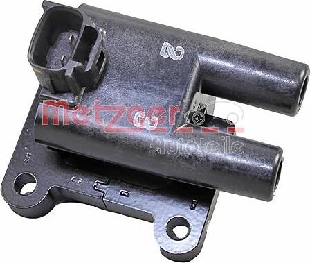 Metzger 0880483 - Катушка зажигания autospares.lv