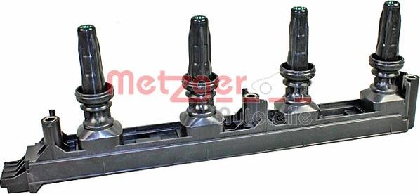 Metzger 0880475 - Катушка зажигания autospares.lv