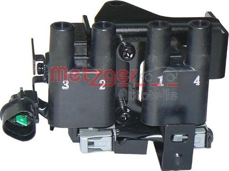 Metzger 0880096 - Катушка зажигания autospares.lv