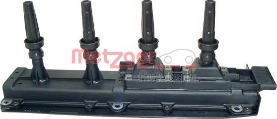 Metzger 0880092 - Катушка зажигания autospares.lv