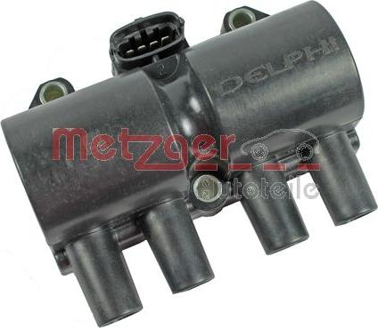 Metzger 0880005 - Катушка зажигания autospares.lv