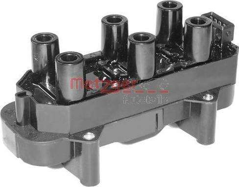 Metzger 0880006 - Катушка зажигания autospares.lv