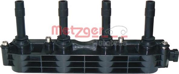 Metzger 0880002 - Катушка зажигания autospares.lv