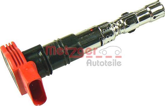 Metzger 0880132 - Катушка зажигания autospares.lv