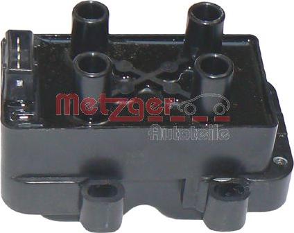 Metzger 0880364 - Катушка зажигания autospares.lv