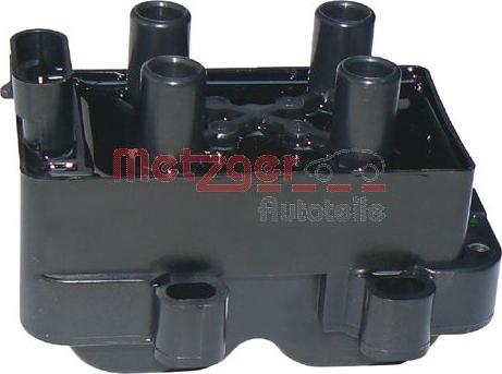 Metzger 0880365 - Катушка зажигания autospares.lv