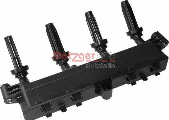 Metzger 0880311 - Катушка зажигания autospares.lv