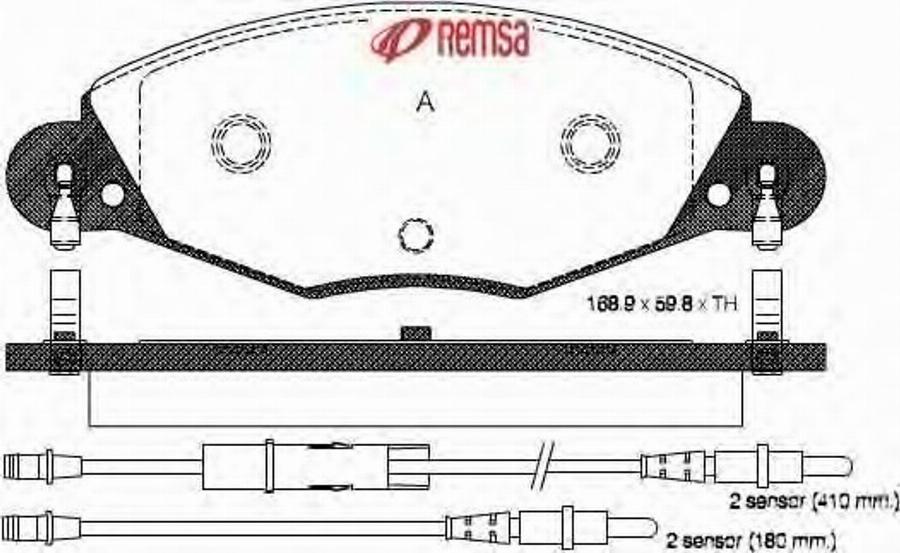 Metzger 082704 - Тормозные колодки, дисковые, комплект autospares.lv