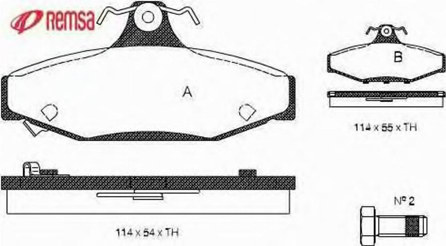 Metzger 033512 - Тормозные колодки, дисковые, комплект autospares.lv