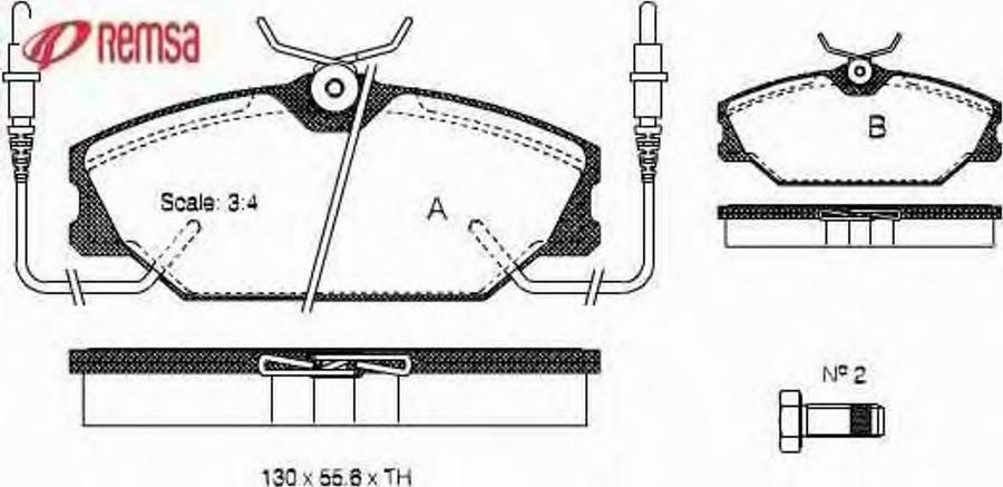 Metzger 020802 - Тормозные колодки, дисковые, комплект autospares.lv