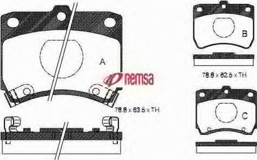 Metzger 027102 - Тормозные колодки, дисковые, комплект autospares.lv