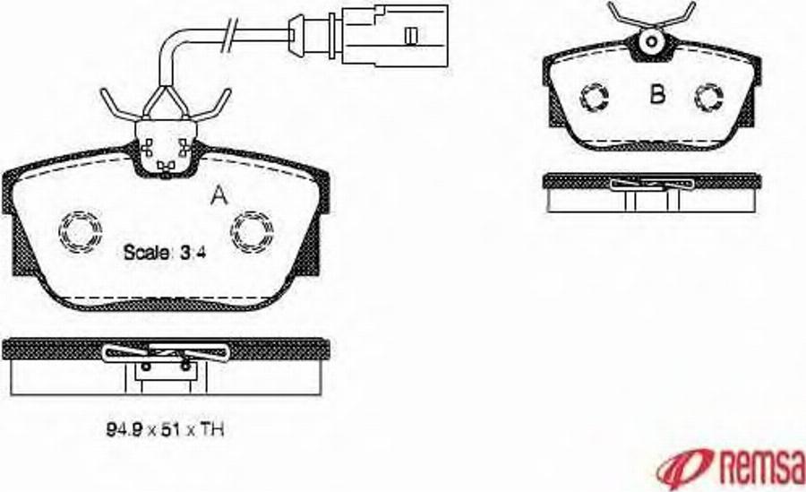 Metzger 0767.01 - Тормозные колодки, дисковые, комплект autospares.lv