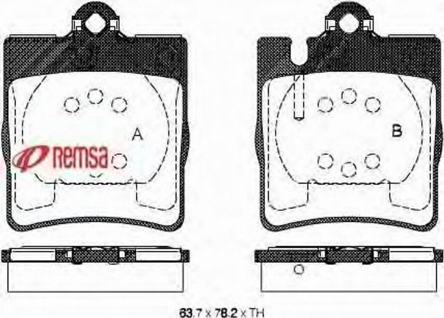 Metzger 070910 - Тормозные колодки, дисковые, комплект autospares.lv