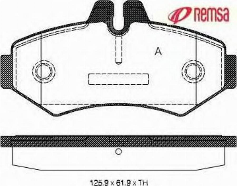 Metzger 073300 - Тормозные колодки, дисковые, комплект autospares.lv