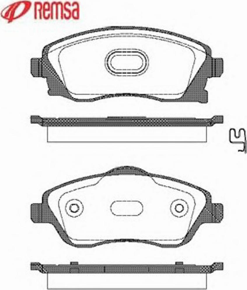 Metzger 077412 - Тормозные колодки, дисковые, комплект autospares.lv