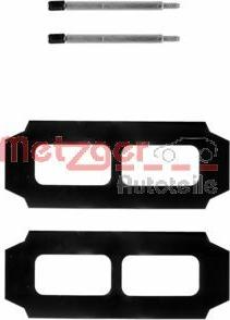 Metzger 109-0987 - Комплектующие для колодок дискового тормоза autospares.lv