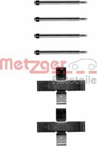 Metzger 109-0925 - Комплектующие для колодок дискового тормоза autospares.lv