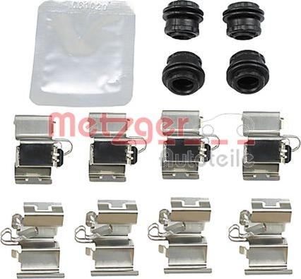 Metzger 109-0015 - Комплектующие для колодок дискового тормоза autospares.lv