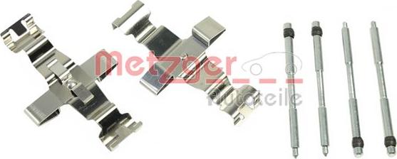 Metzger 109-0022 - Комплектующие для колодок дискового тормоза autospares.lv