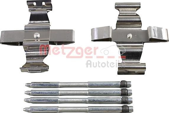 Metzger 109-0107 - Комплектующие для колодок дискового тормоза autospares.lv