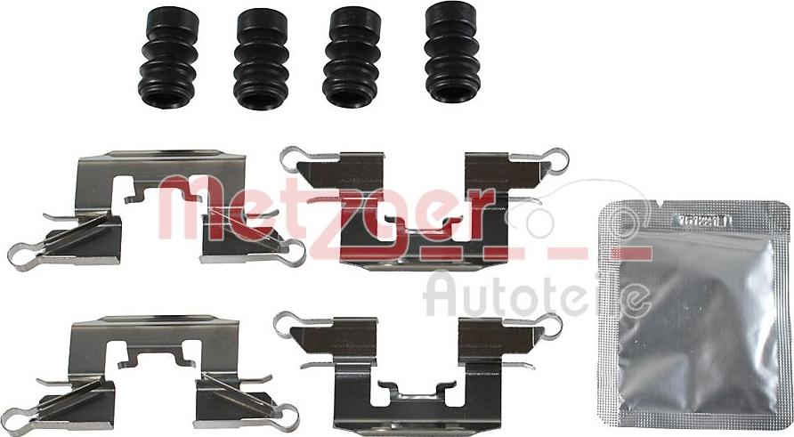 Metzger 109-0139 - Комплектующие для колодок дискового тормоза autospares.lv