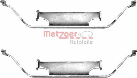 Metzger 109-1096 - Комплектующие для колодок дискового тормоза autospares.lv