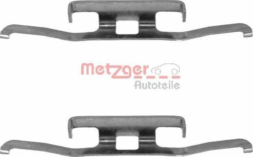 Metzger 109-1098 - Комплектующие для колодок дискового тормоза autospares.lv